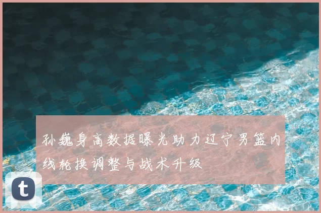 孙巍身高数据曝光助力辽宁男篮内线轮换调整与战术升级