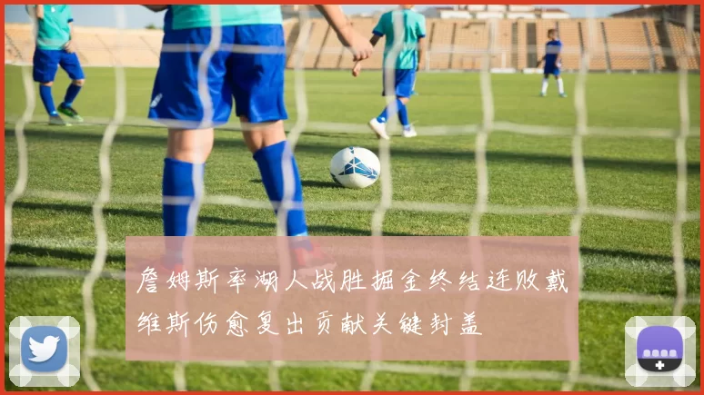 詹姆斯率湖人战胜掘金终结连败戴维斯伤愈复出贡献关键封盖